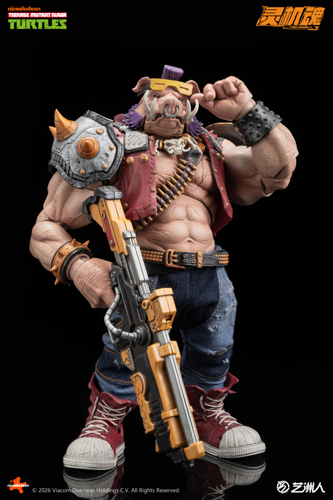 【Pre-order】1/12 metytoyz mutant ninja turtles ROCKSTEADY & BEBOP Action figure