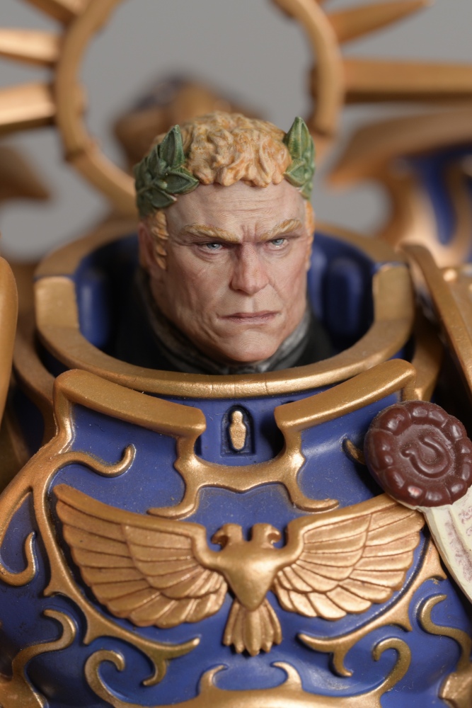 【Pre-sale】1/18  Warhammer 40K Roboute Guilliman head sculpture-B