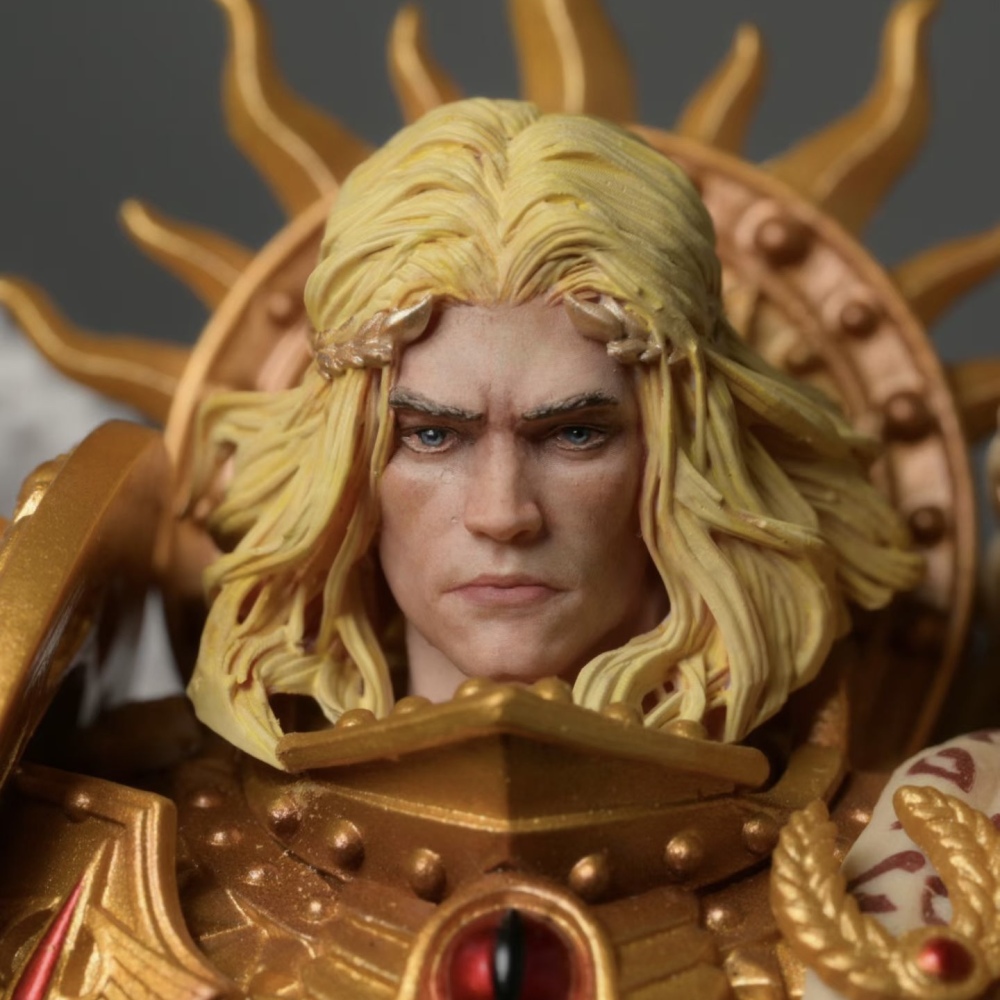 【Pre-sale】1/18  Warhammer 40K Sanguinius head sculpture