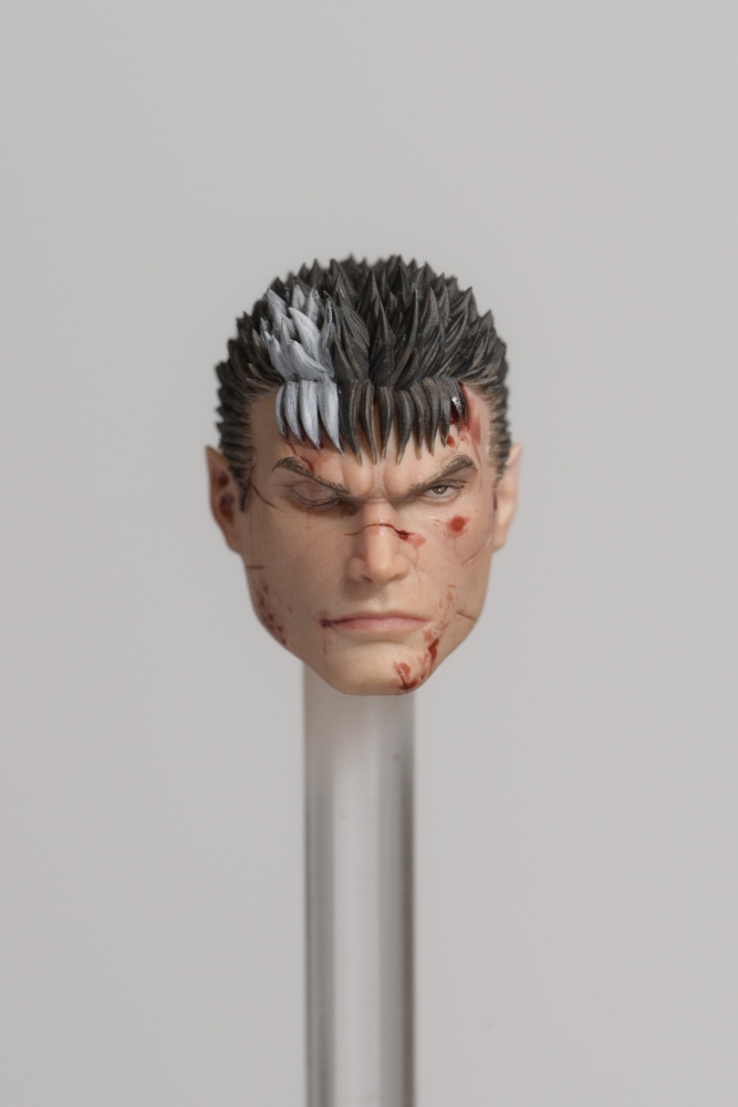【Pre-order】1/12 SHF Berserk Guts Head sculpture
