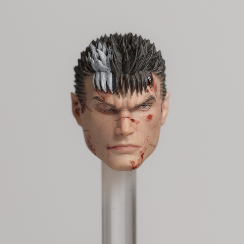 【Pre-order】1/12 SHF Berserk Guts Head sculpture