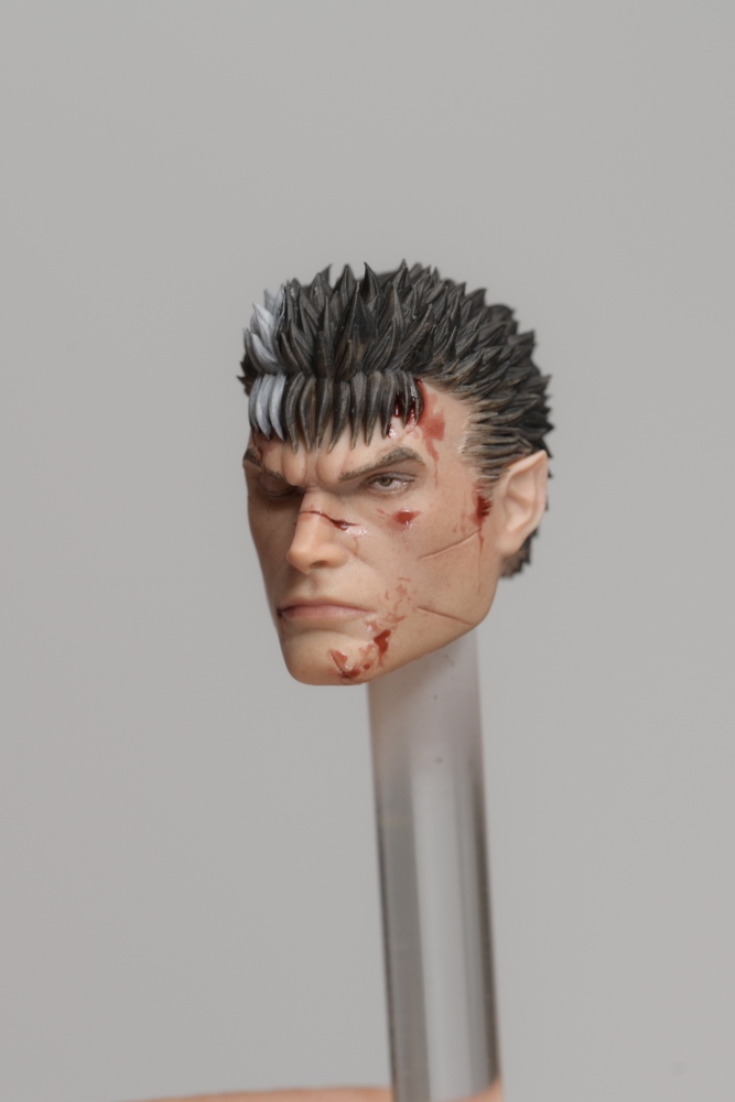 【Pre-order】1/12 SHF Berserk Guts Head sculpture