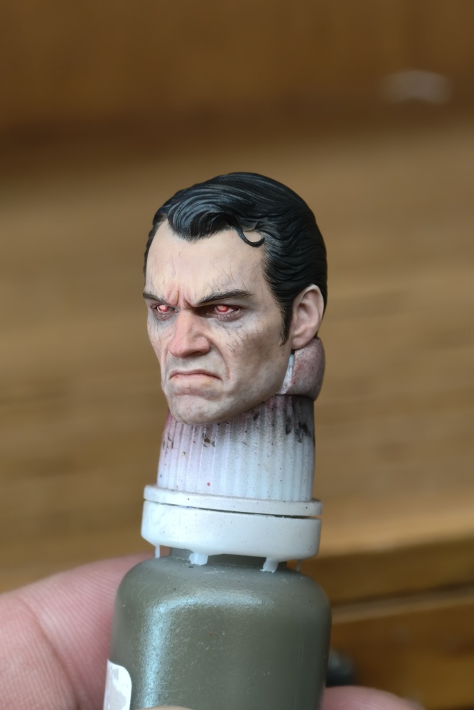 【Pre-sale】1/12 superman headsculpt angry ver 2.0
