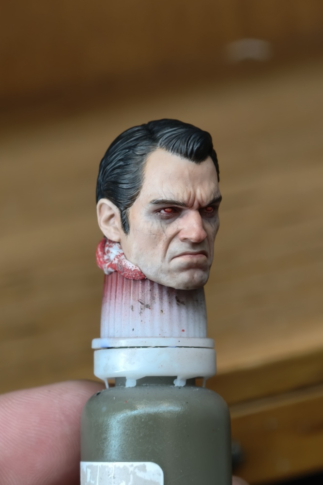 【Pre-sale】1/12 superman headsculpt angry ver 2.0