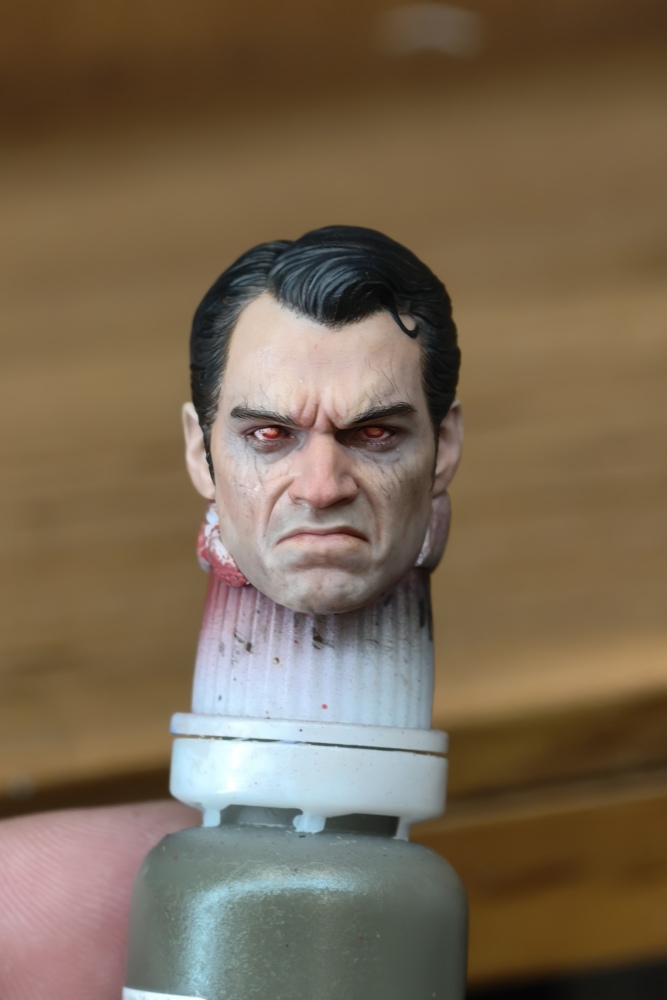 【Pre-sale】1/12 superman headsculpt angry ver 2.0