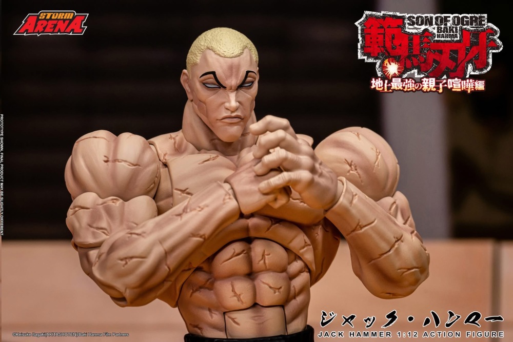 【Pre-order】1/12  Jack Hanma Storm Arena hanma baki Action figure