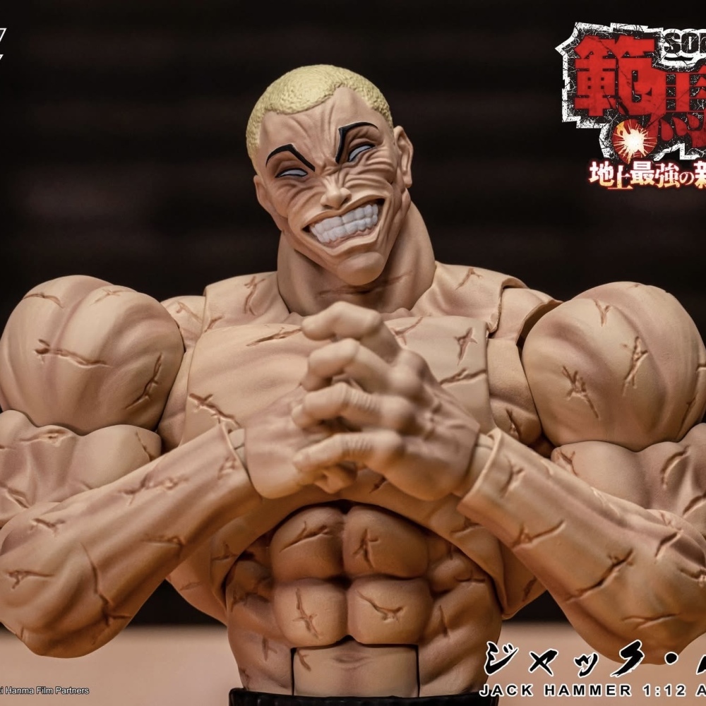 【Pre-order】1/12  Jack Hanma Storm Arena hanma baki Action figure