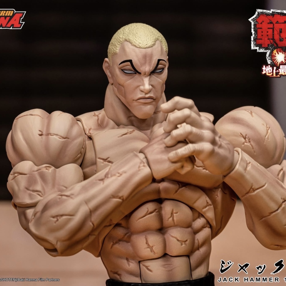 【Pre-order】1/12  Jack Hanma Storm Arena hanma baki Action figure