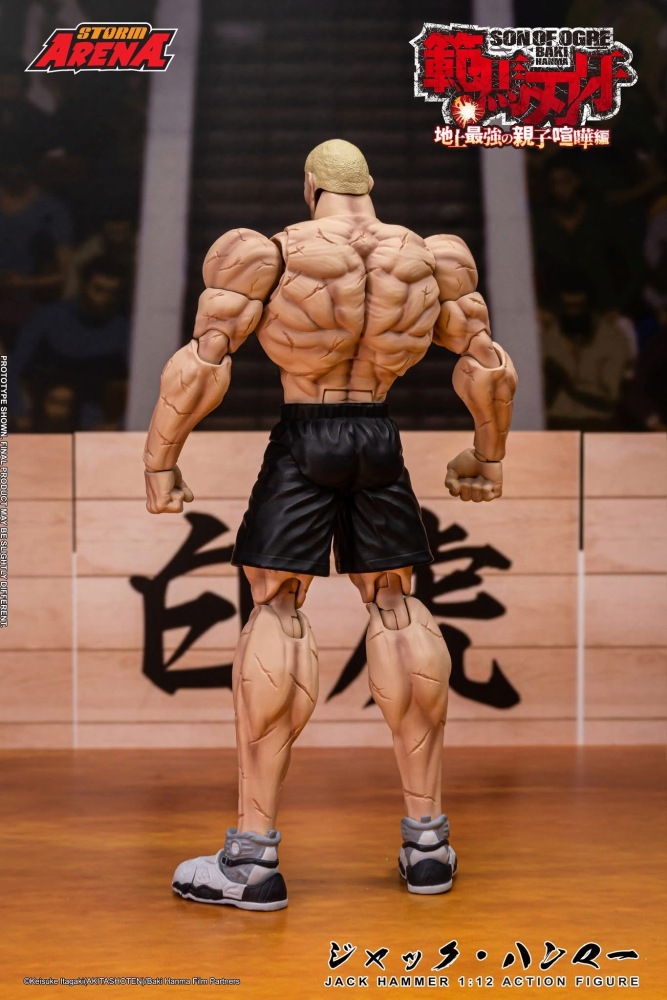 【Pre-order】1/12  Jack Hanma Storm Arena hanma baki Action figure