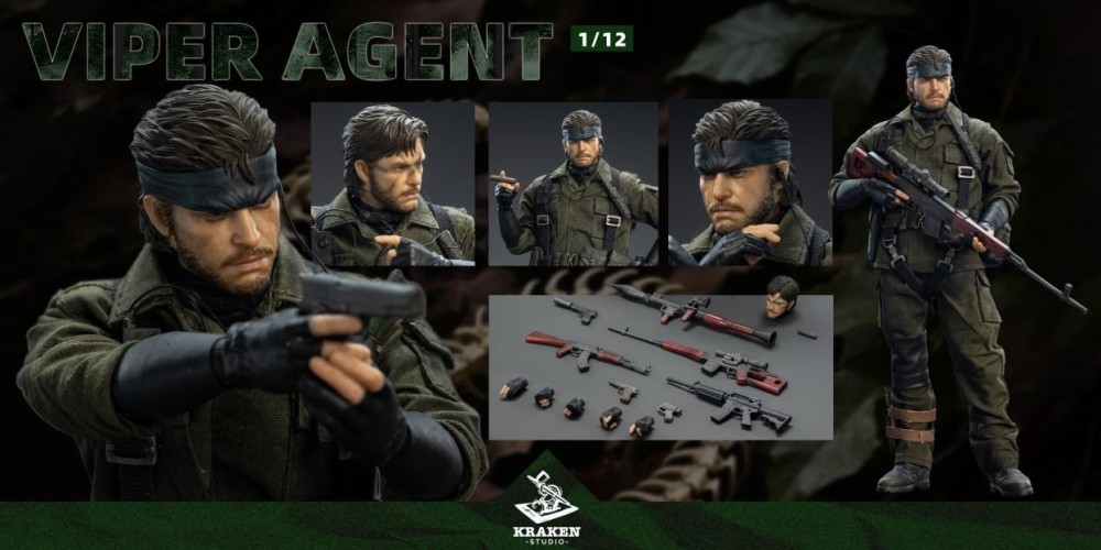 【Pre-order】1/12 Viper Agent Kraken Studio action figure
