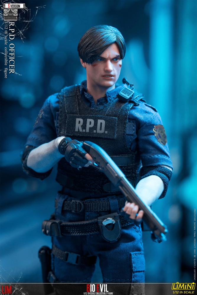 【Pre-order】1/12 LIMTOYS 1/12 Resident Evil 2 Leon Deluxe Edition Re-release Action Figure