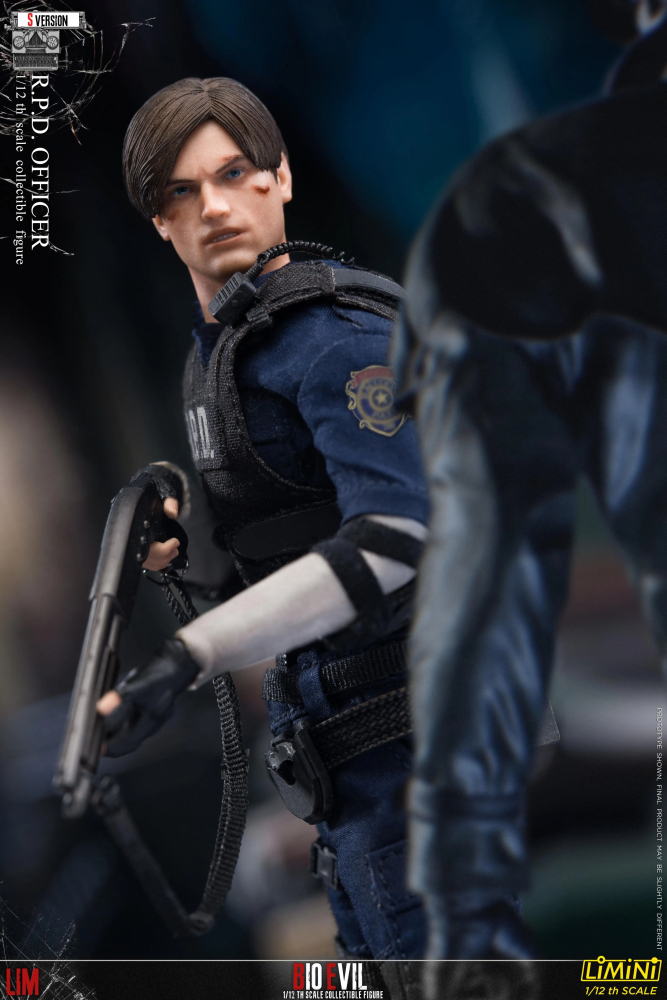 【Pre-order】1/12 LIMTOYS 1/12 Resident Evil 2 Leon Deluxe Edition Re-release Action Figure