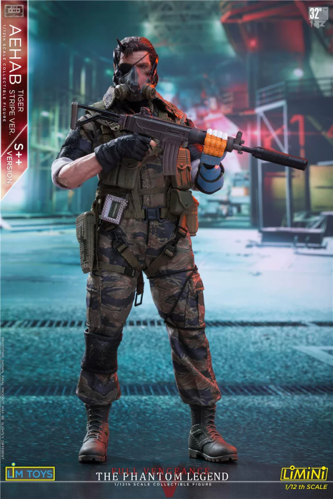 【Pre-order】1/12 LIMTOYS Metal Gear Solid Phantom Ishmael Snake Cloth Action Figure S++ Deluxe Edition