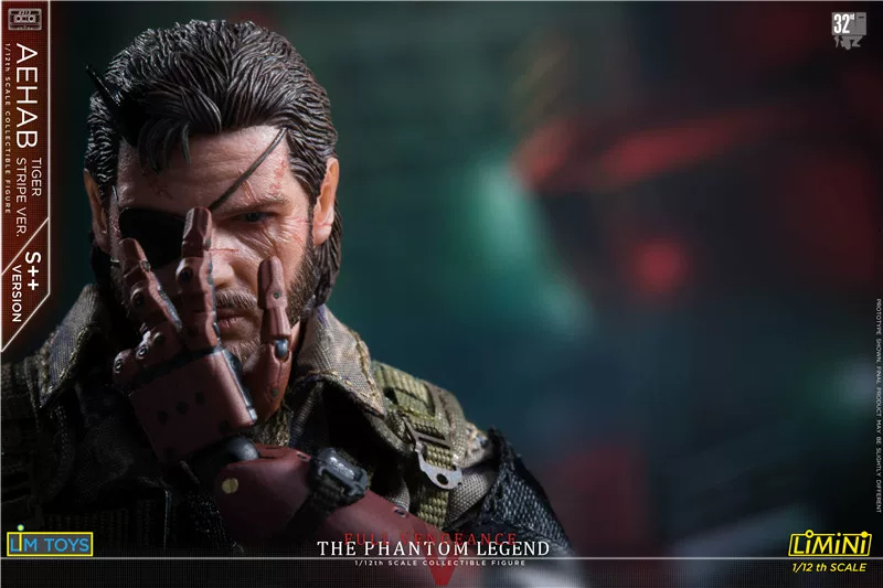 【Pre-order】1/12 LIMTOYS Metal Gear Solid Phantom Ishmael Snake Cloth Action Figure S++ Deluxe Edition