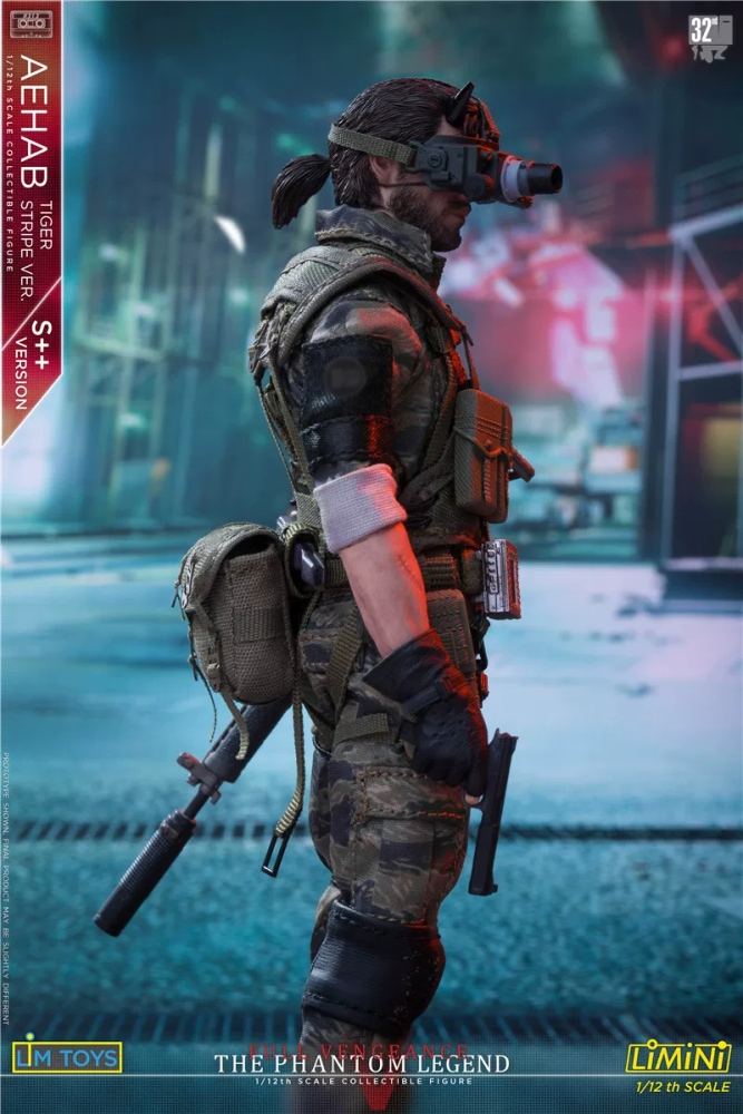 【Pre-order】1/12 LIMTOYS Metal Gear Solid Phantom Ishmael Snake Cloth Action Figure S++ Deluxe Edition