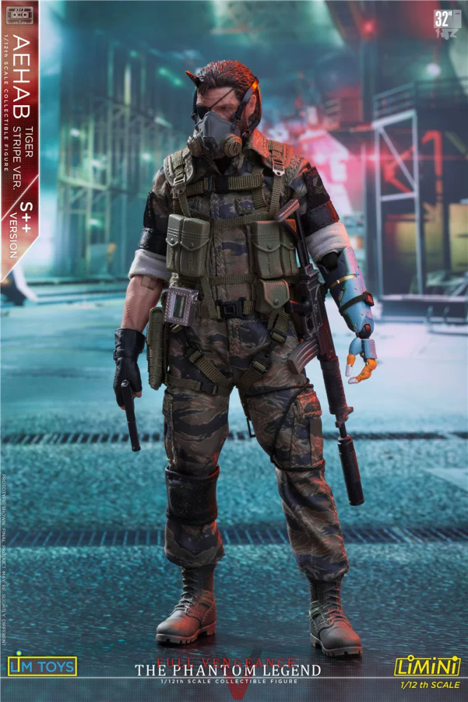 【Pre-order】1/12 LIMTOYS Metal Gear Solid Phantom Ishmael Snake Cloth Action Figure S++ Deluxe Edition