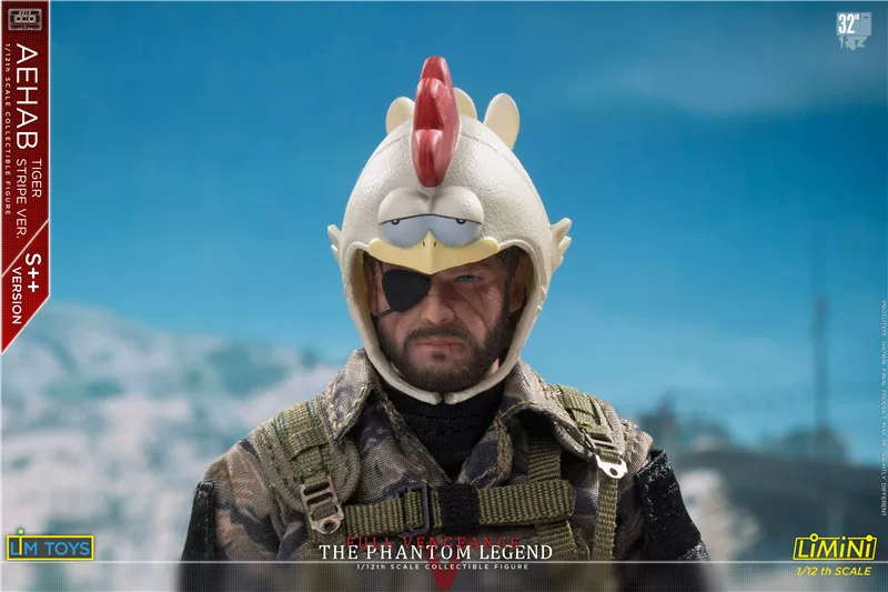 【Pre-order】1/12 LIMTOYS Metal Gear Solid Phantom Ishmael Snake Cloth Action Figure S++ Deluxe Edition