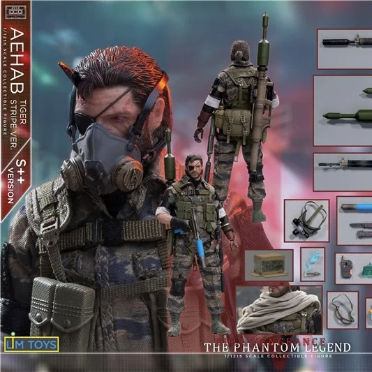 【Pre-order】1/12 LIMTOYS Metal Gear Solid Phantom Ishmael Snake Cloth Action Figure S++ Deluxe Edition