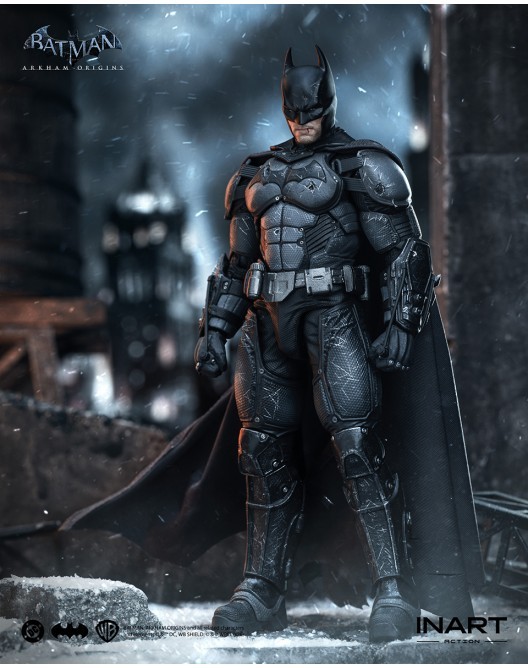 【Pre-order】1/12 INART G0007 1/12 Scale Batman (Battle Damaged Version) Action Figure