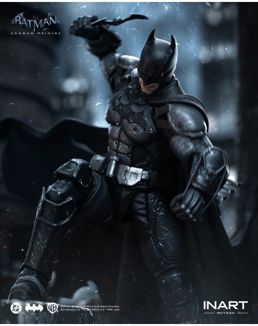 【Pre-order】1/12 INART G0007 1/12 Scale Batman (Battle Damaged Version) Action Figure