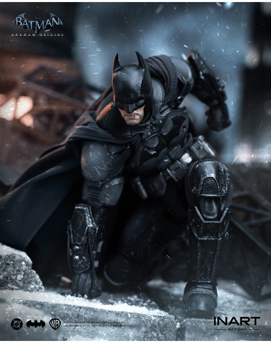 【Pre-order】1/12 INART G0007 1/12 Scale Batman (Battle Damaged Version) Action Figure