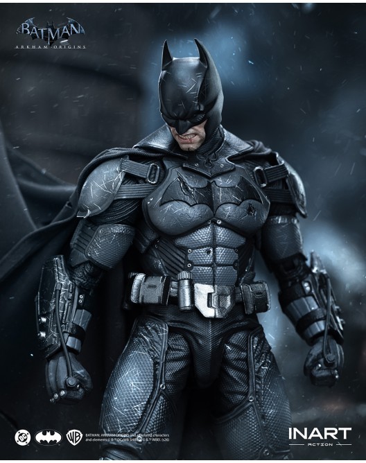 【Pre-order】1/12 INART G0007 1/12 Scale Batman (Battle Damaged Version) Action Figure