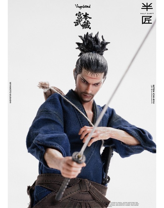 【Pre-order】1/12 Half Craft  Scale Musashi Miyamoto