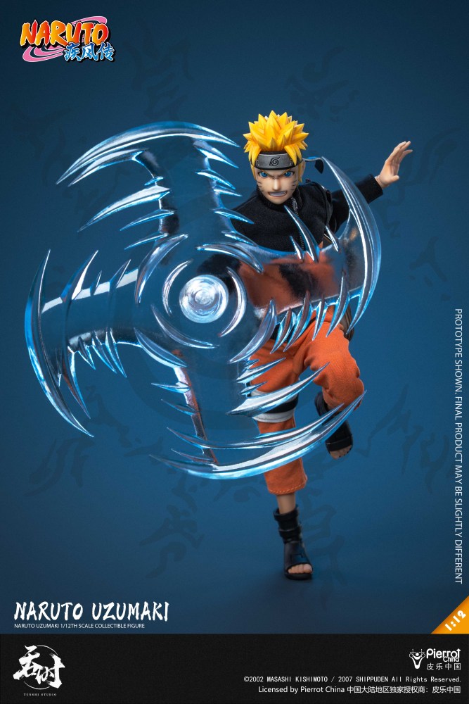 【Pre-order】1/12 Tunshi Studio - "Naruto Shippuden" - Uzumaki Naruto  Cloth Action Figure