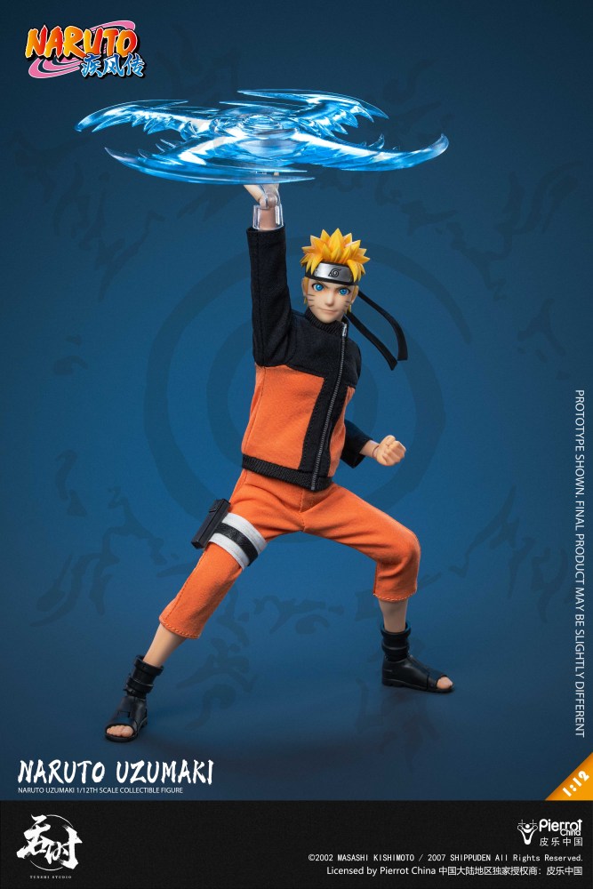 【Pre-order】1/12 Tunshi Studio - "Naruto Shippuden" - Uzumaki Naruto  Cloth Action Figure