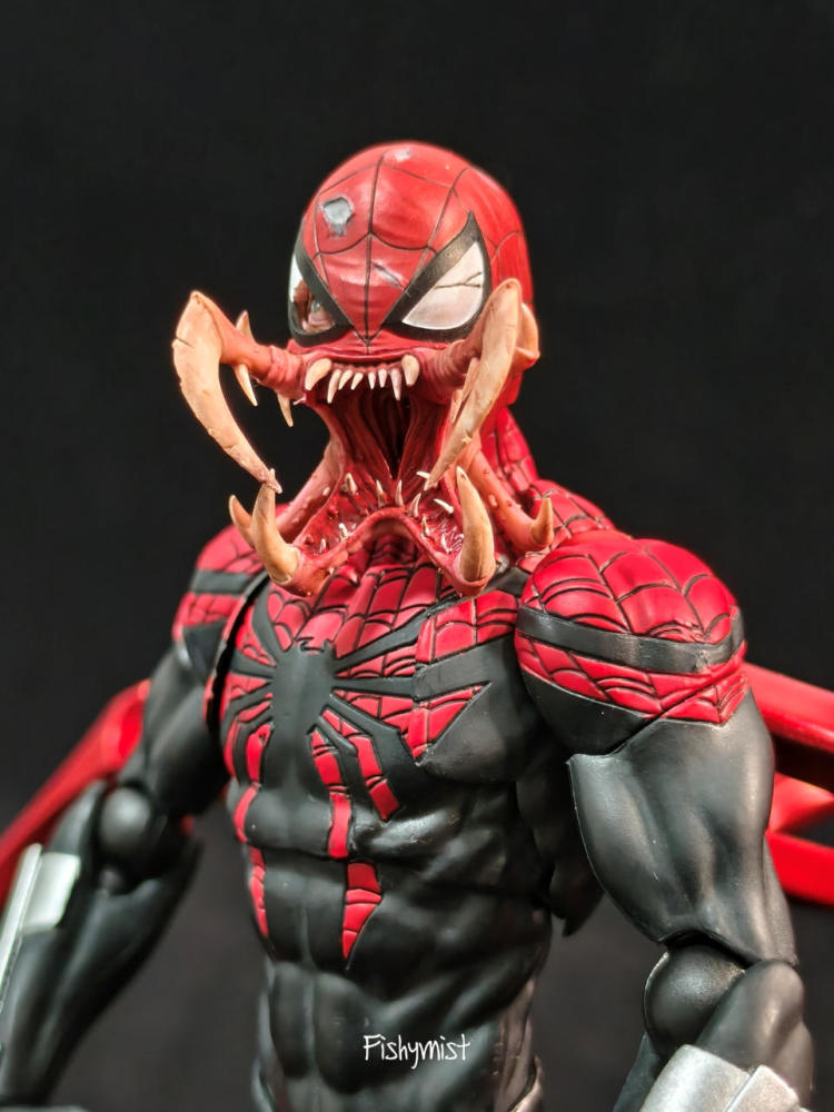 【Pre-order】1/12 Fit for Messtoys Spider-Man - Savage Mutate Form Head sculpture