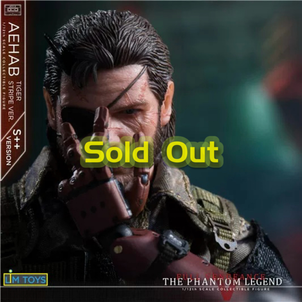 【Pre-order】1/12 LIMTOYS Metal Gear Solid Phantom Ishmael Snake Cloth Action Figure S++ Deluxe Edition