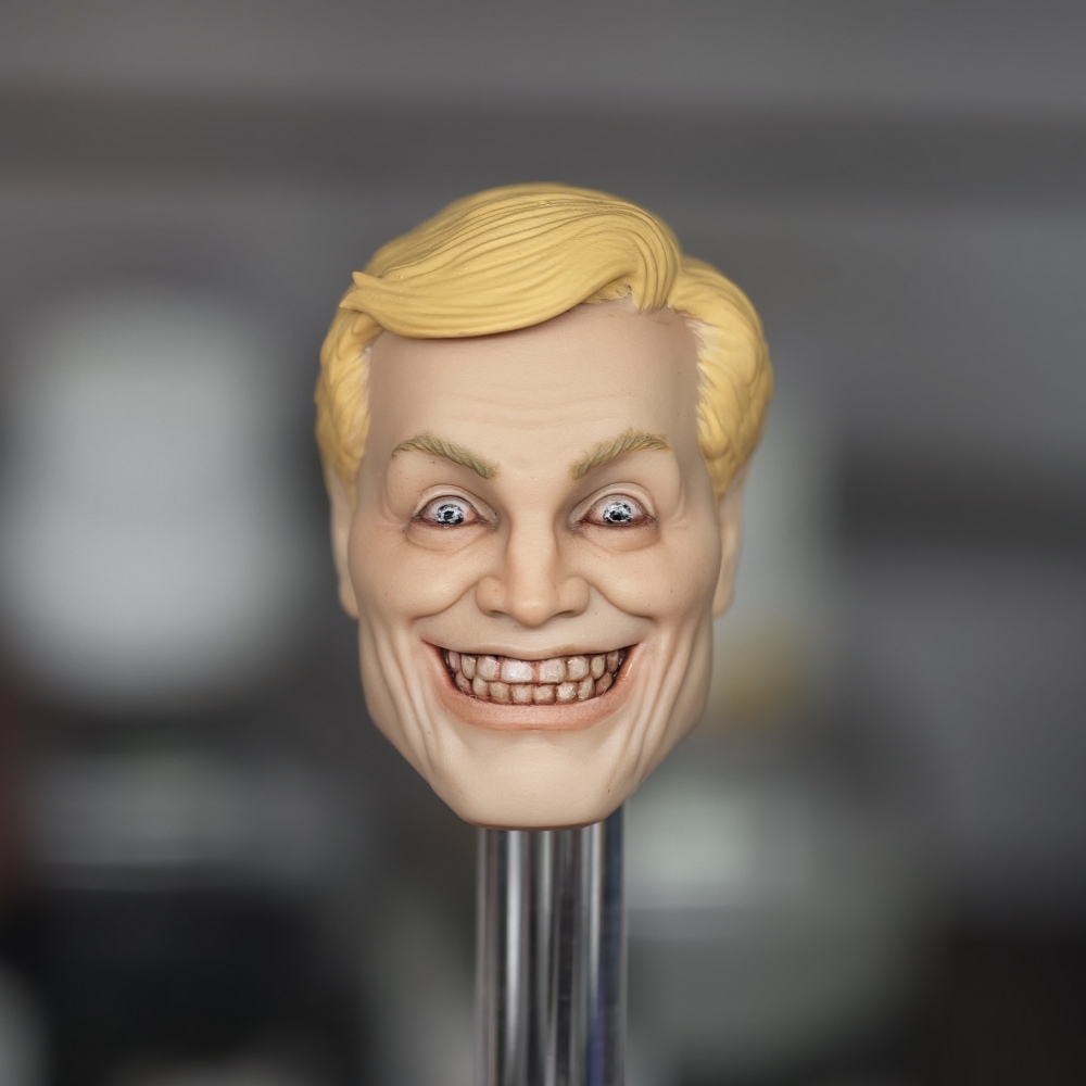 【Pre-order】1/12 comic version Black Noir head sculpture