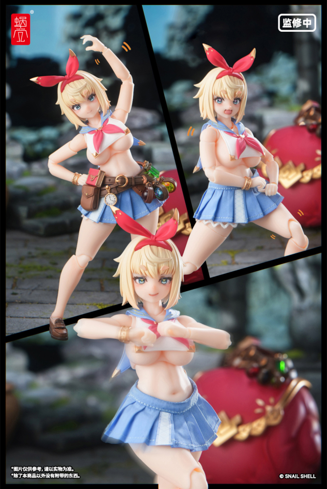 【Pre-order】1/12  Snail Shell RPGEX-06  Snale action figure and feet pack