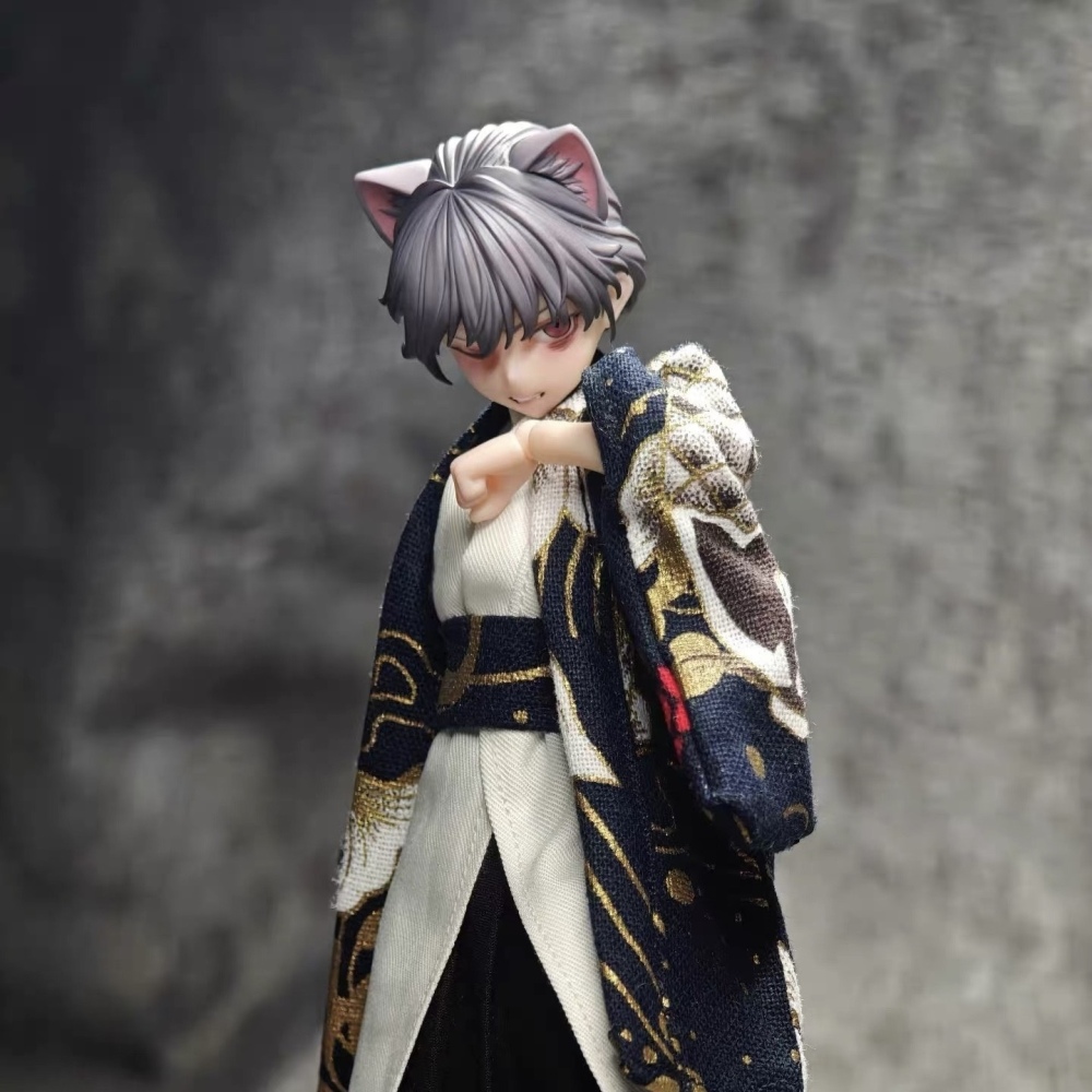 【Pre-order】1/12  HASUKI Musketeer Fitch Cotton Kimono Set