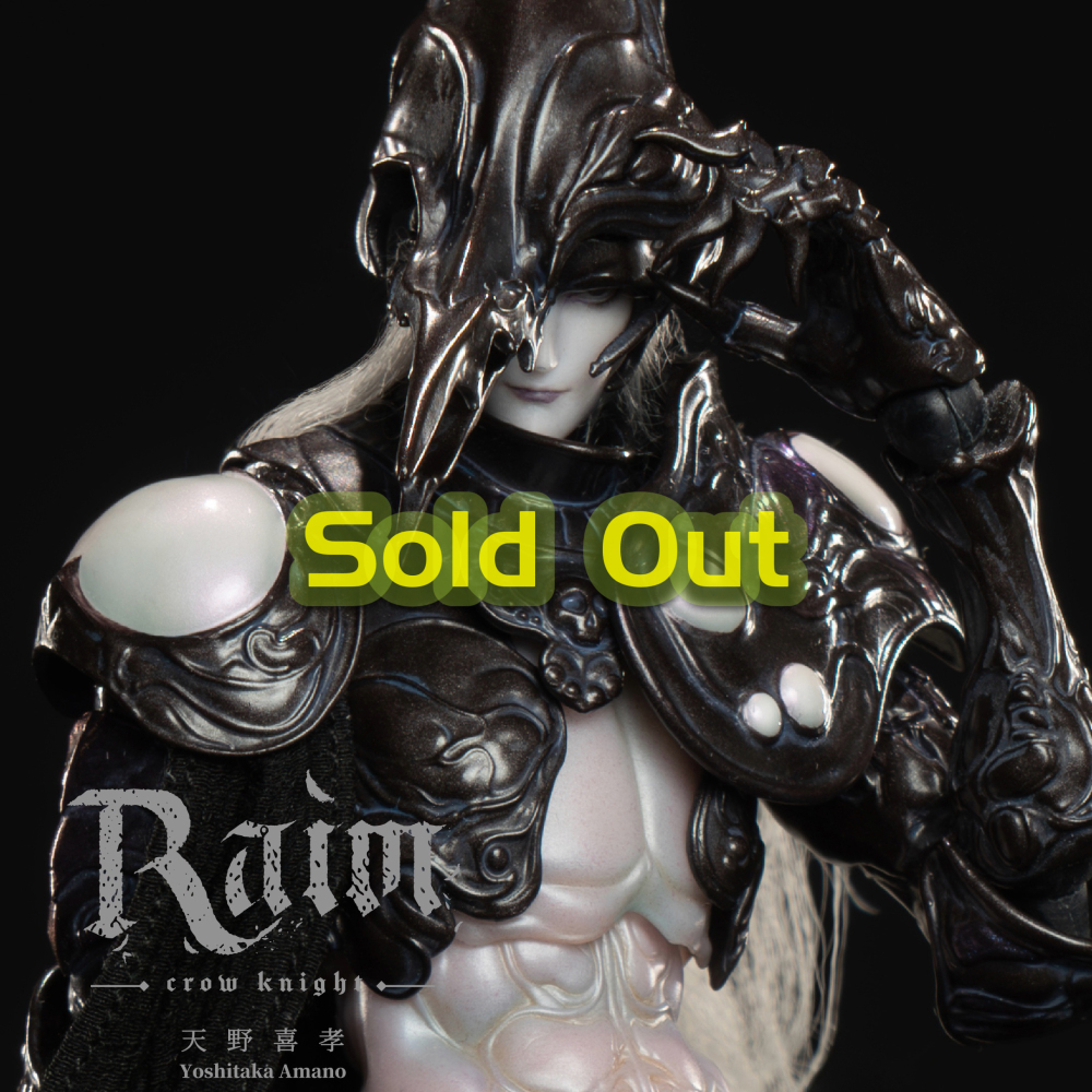 【Pre-order】1/12 BC x Yoshitaka Amano RAIM – Crow Knight – Scale Collectible Figure!