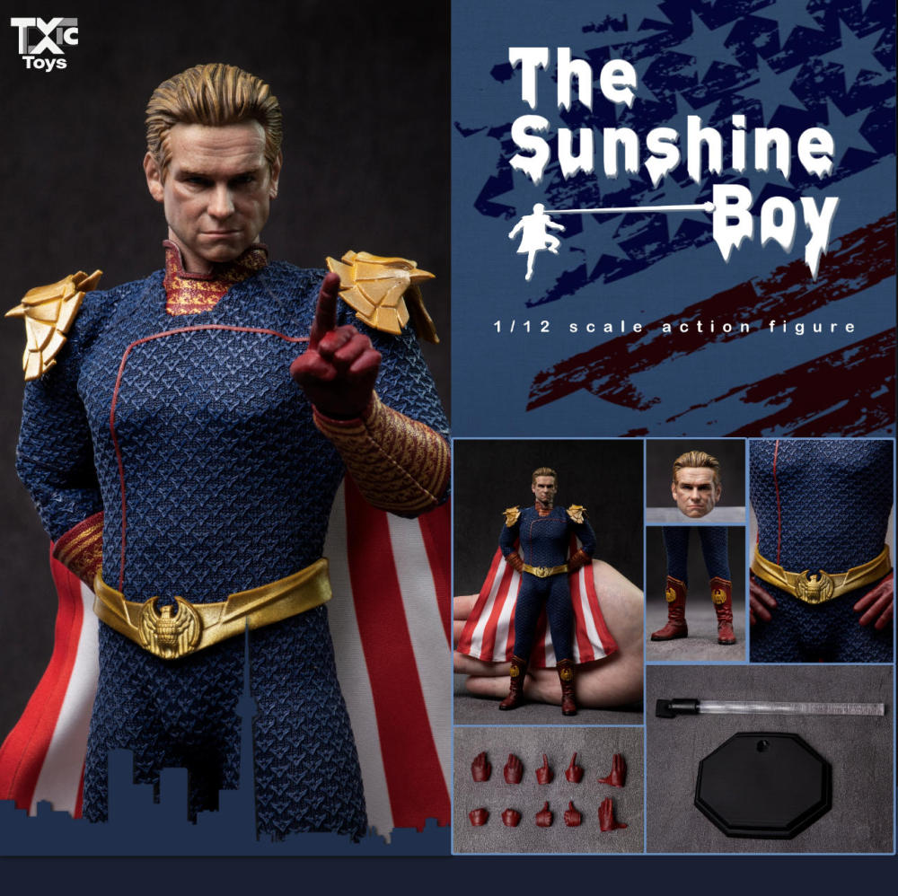 【Pre-order】1/12 THE SUNSHINE BOY Action Figure with Fabric Clothing