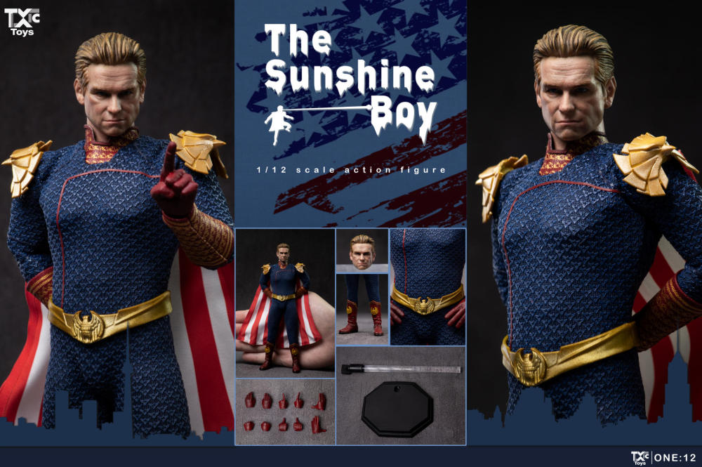 【Pre-order】1/12 THE SUNSHINE BOY Action Figure with Fabric Clothing