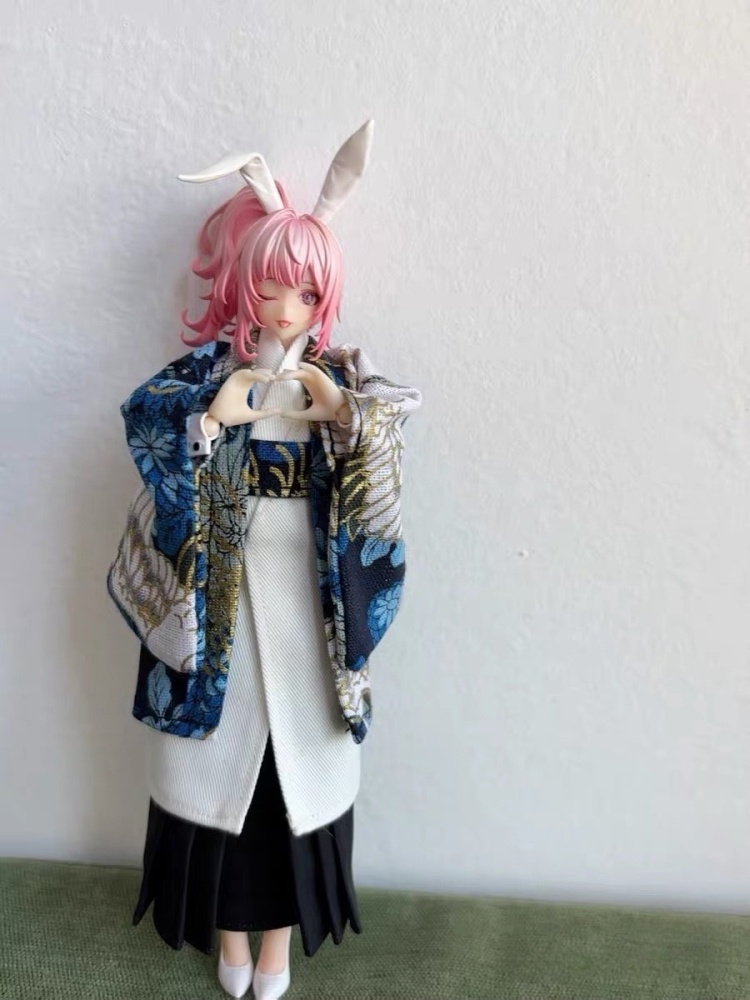 【Pre-order】1/12 Snail Shell Aileen Cotton Kimono Set