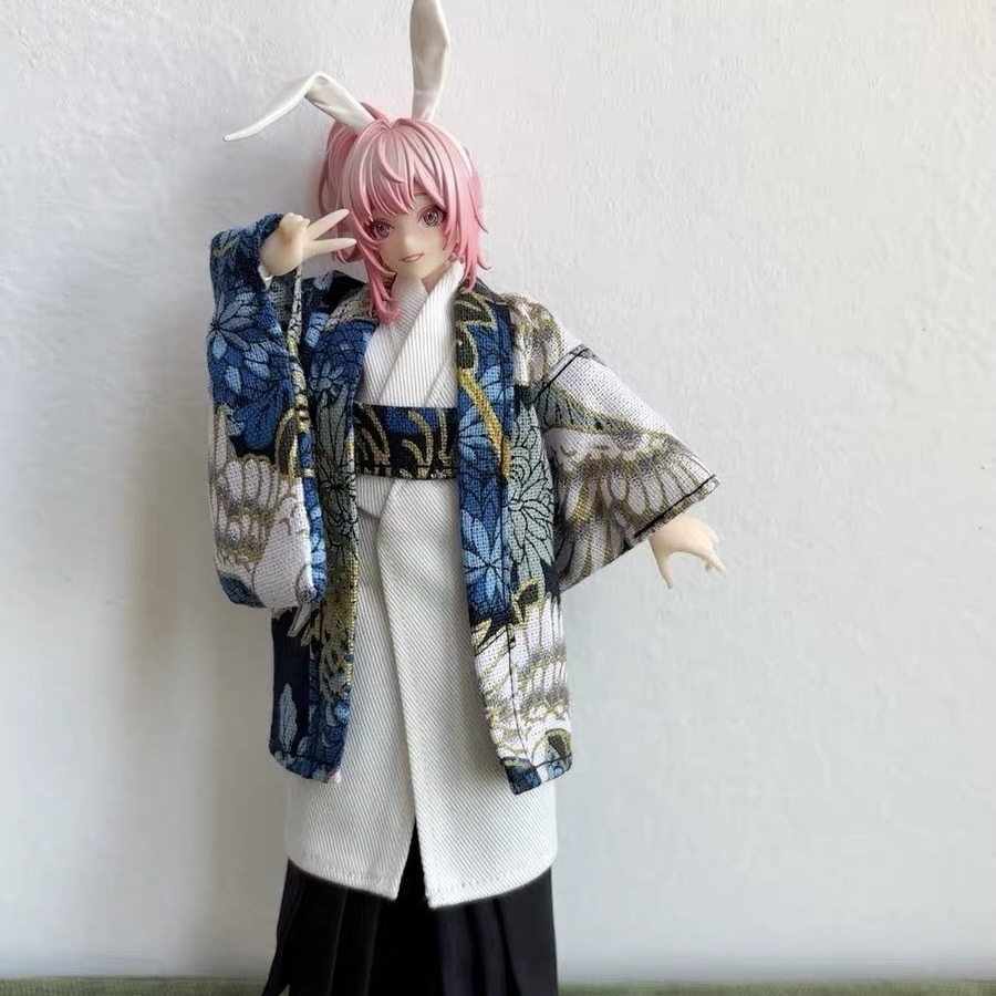 【Pre-order】1/12 Snail Shell Aileen Cotton Kimono Set
