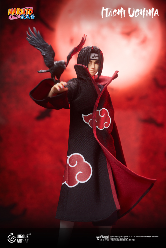 【Pre-order】1/12 UNIQUE ART Naruto Shippuden Uchiha Itachi  Action Figure