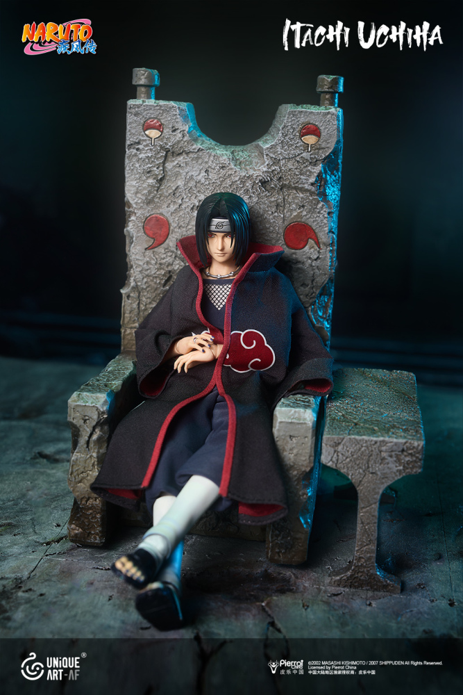 【Pre-order】1/12 UNIQUE ART Naruto Shippuden Uchiha Itachi  Action Figure