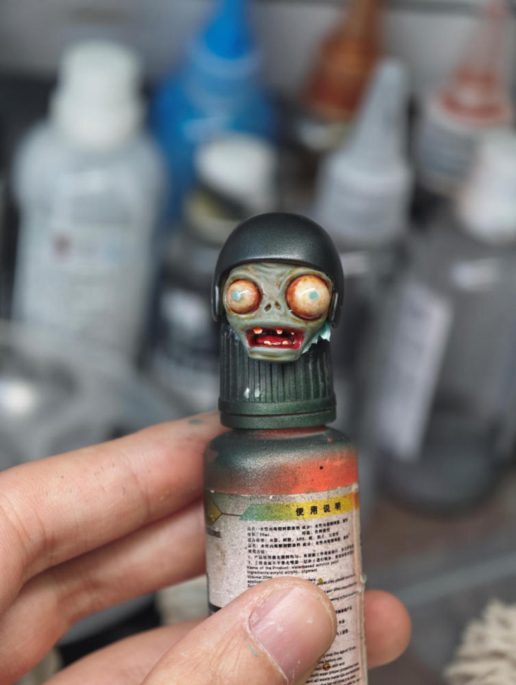 【Pre-order】1/12 Plants vs. Zombies Fit for Anaconda Strike Ver head sculpture