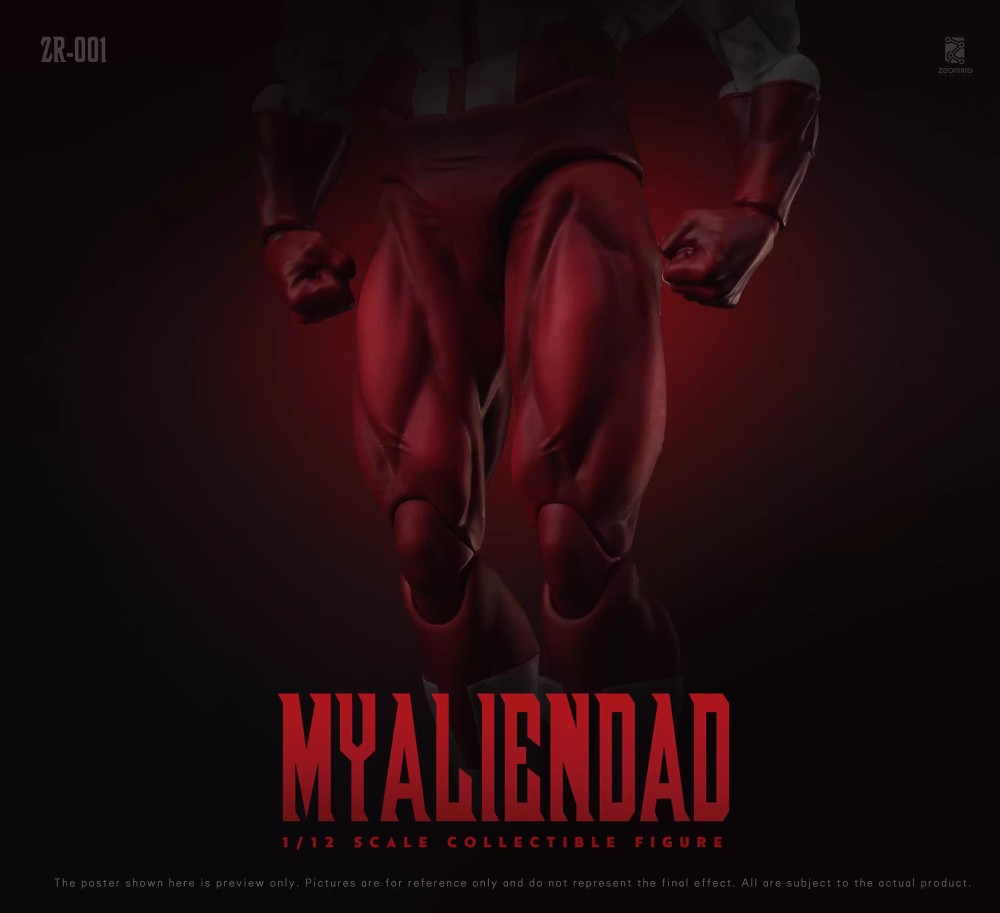 【Pre-order】1/12 ZOOMRIG ZR-001 MYALIENDAD Action figure