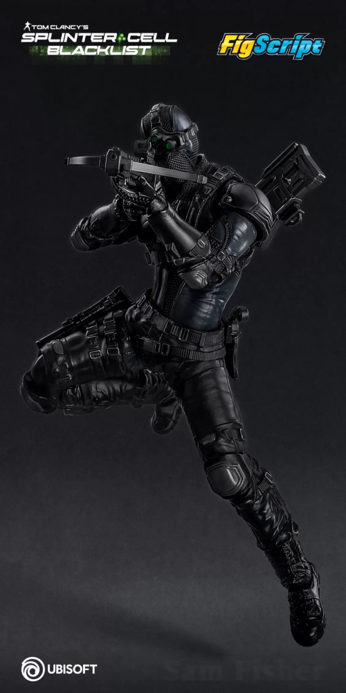 【Pre-order】1/12 CSTOYS FigScript  Sam Fisher Action Figure