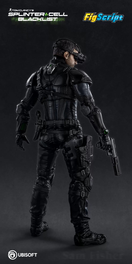 【Pre-order】1/12 CSTOYS FigScript  Sam Fisher Action Figure