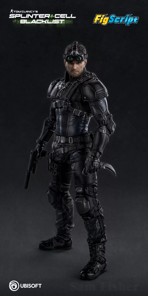 【Pre-order】1/12 CSTOYS FigScript  Sam Fisher Action Figure