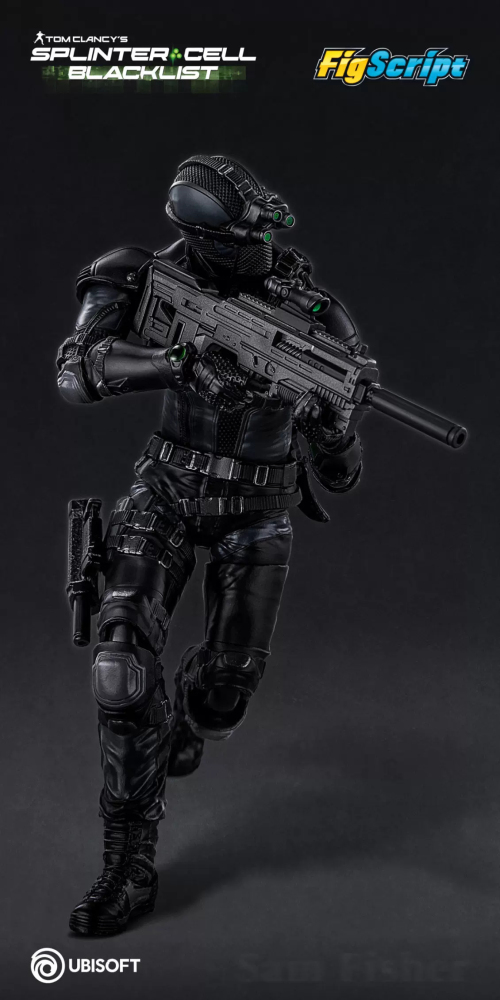 【Pre-order】1/12 CSTOYS FigScript  Sam Fisher Action Figure