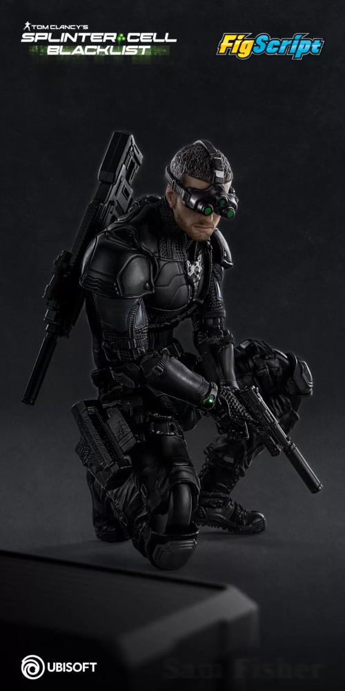 【Pre-order】1/12 CSTOYS FigScript  Sam Fisher Action Figure
