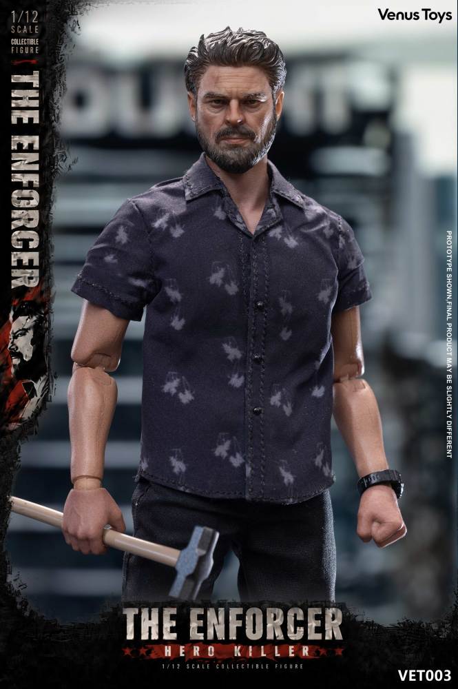 【Pre-order】1/12 Venus Toys THE ENFORCER Action Figure