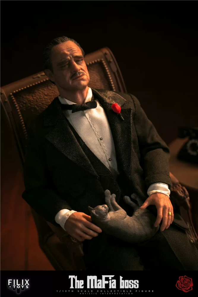 【Pre-order】1/12 Filix Toys  The Godfather 1972 VITO CORLEONE action figure